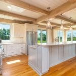 Freshly painted kitchen cabinet interior home Batesville, VA
